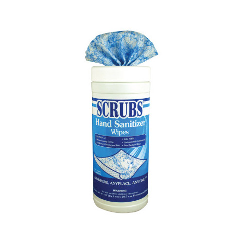 Itw SCRUBS Hand Sanitizer Wipes 90956 25390956