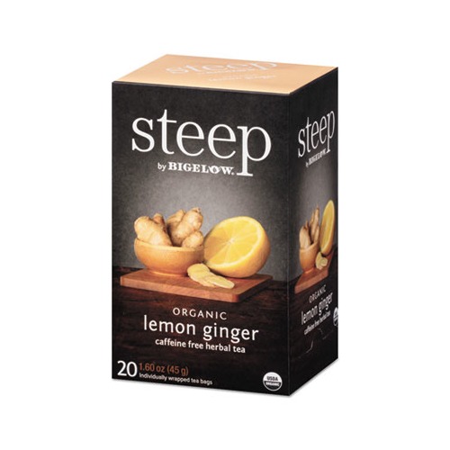 Bigelow steep Tea Lemon Ginger BTC17704