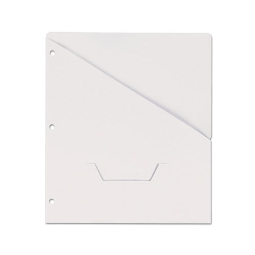 Universal SlashCut Pockets for ThreeRing Binders UNV61687