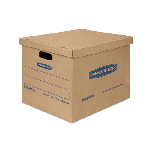 Bankers Box SmoothMove Classic Moving Storage Boxes, Medium, Half ...