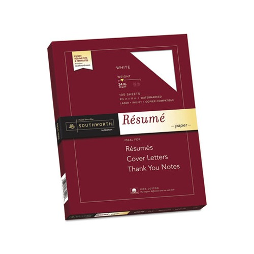 Southworth 100 Cotton Resume Paper - 263973.JPG