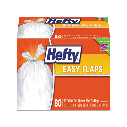 Hefty 65 Gal. Cart/Trash Bag Liner (10-Count)