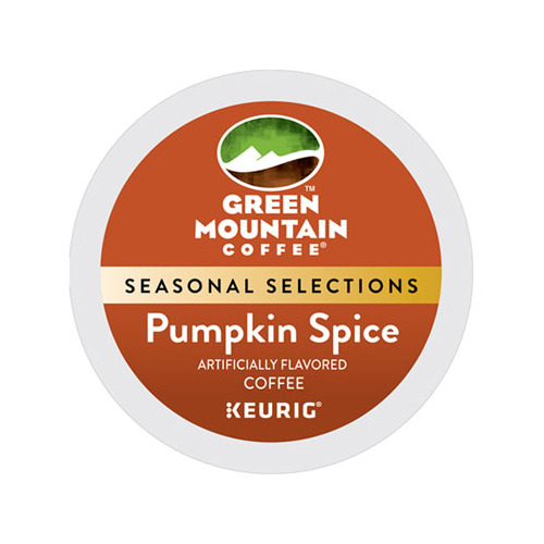 Keurig Green Mountain Fair Trade Certified Pumpkin Spice Flavored Coffee KCups GMT6758