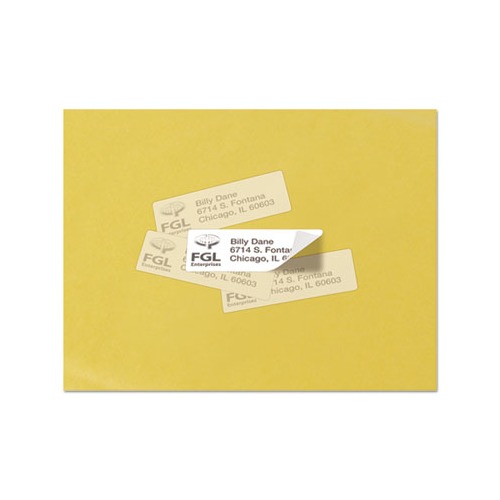 Avery Removable ID Labels, Sure Feed, 1/2?x1-3/4?, 2,000 Labels