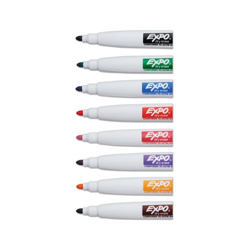 JR.WHITE Dry Erase Markers Fine Tip, White Board Markers Dry Erase