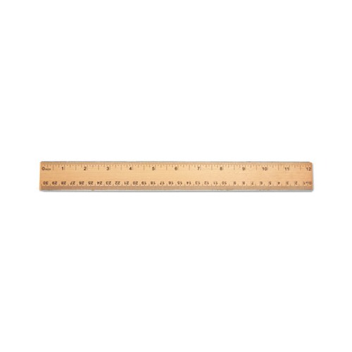 Universal Flat Wood Ruler, Standard-metric, 6