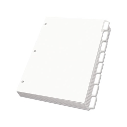 Oxford Custom Label Tab Dividers with SelfAdhesive Tab Labels