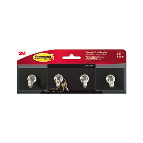 Command Communications, Inc Decorative Key Rail - MMMHOM18SES - Shoplet.com