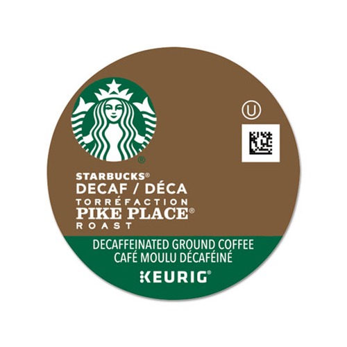 Starbucks Pike Place Decaf Coffee KCups Pack SBK011111161