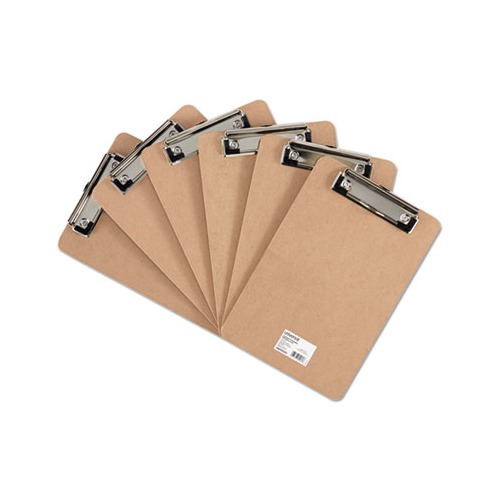 Universal Hardboard Clipboard with LowProfile Clip UNV05561