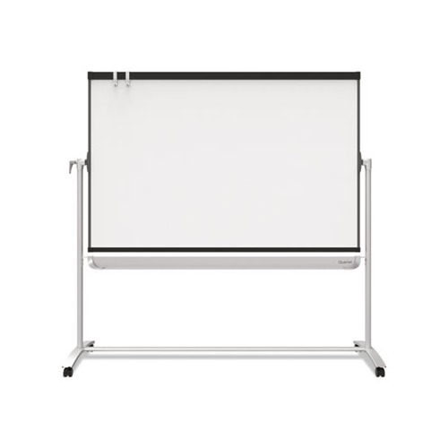 Quartet Prestige 2 Mobile Presentation Easel, 6 ft x 4 ft, Silver-graphite