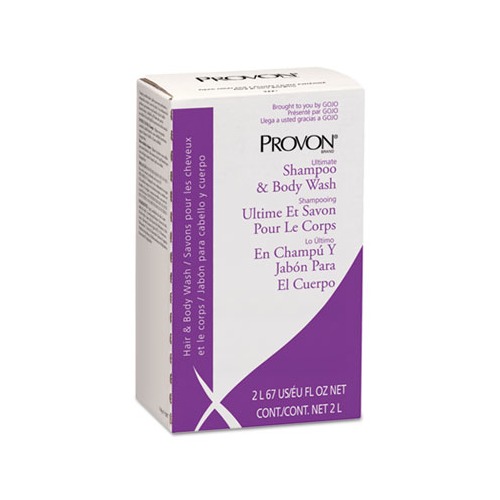 Ultimate Shampoo and Body Wash, Light Floral Scent, 2,000 mL Refill, 4/Carton Ultimate Shampoo and Body Wash, Light Floral Scent, 2,000 mL Refill, 4/Carton