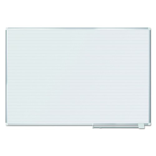 MasterVision Ruled Magnetic Steel Dry Erase Planning Board ...