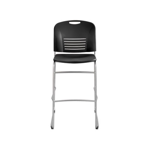 Vy Sled Base Bistro Chair, Supports Up to 350 lb, 30.5