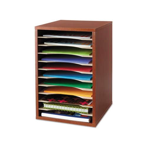 Safco Wood Desktop Literature Sorter SAF9419CY