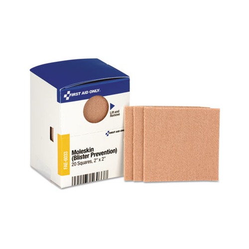 Refill for SmartCompliance General Business Cabinet, Moleskin, 2 x 2, 20/Box Refill for SmartCompliance General Business Cabinet, Moleskin, 2 x 2, 20/Box