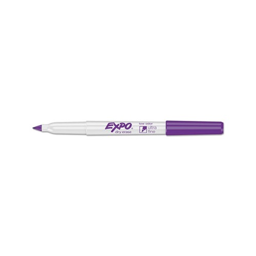 Expo Low-Odor Dry Erase Marker Office Pack, Extra-Fine Needle Tip, Assorted Colors, 36/Pack