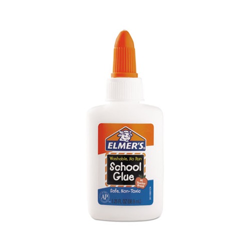 Elmer's Washable Liquid School Glue, White, 4 oz. $.50