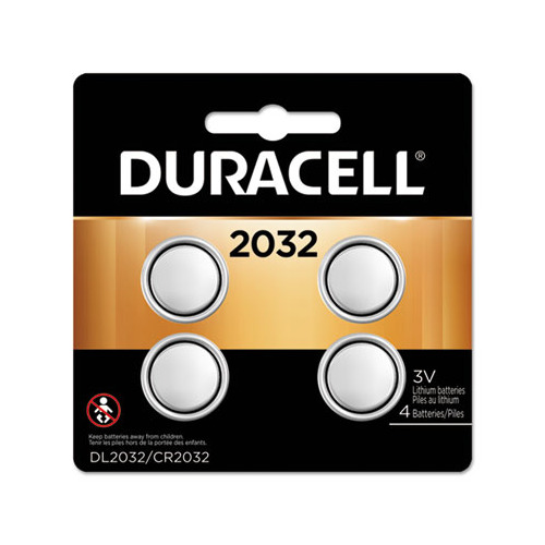 Duracell 2032 Lithium Coin Cell Battery - DUR-DL2032BP