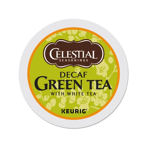 Celestial Seasonings Decaffeinated Green Tea KCups GMT14737
