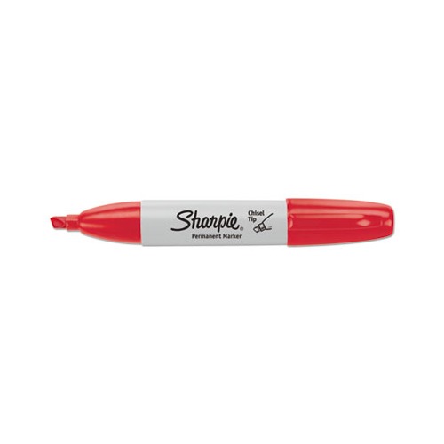 Dymo Sharpie Fine Tip Red Markers 12 Pack 