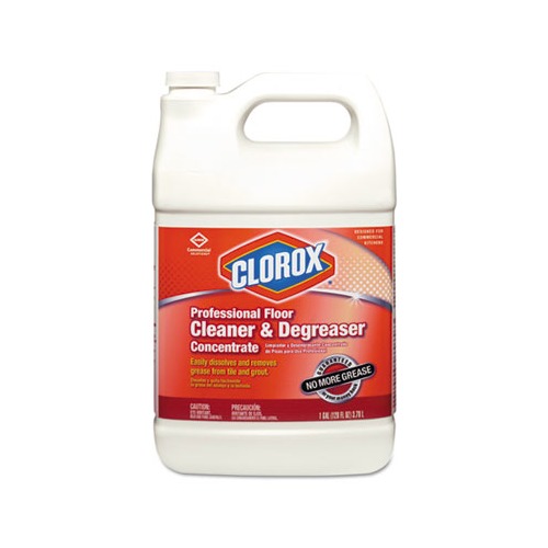 Clorox Professional Floor Cleaner and Degreaser Concentrate - CLO30892 ...