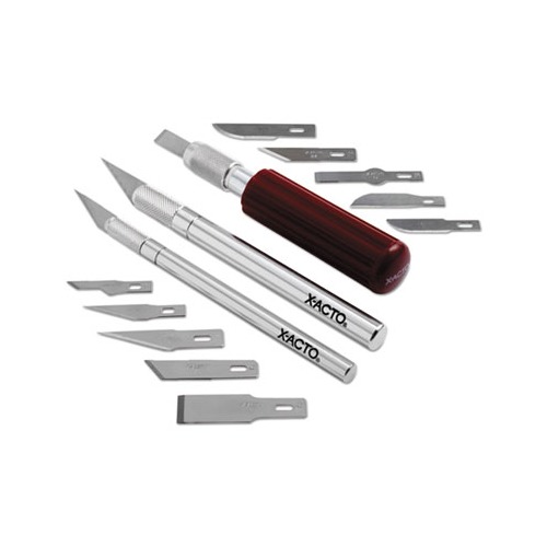 X-acto Knife set in Original Box 3 Knives and 14 Blades