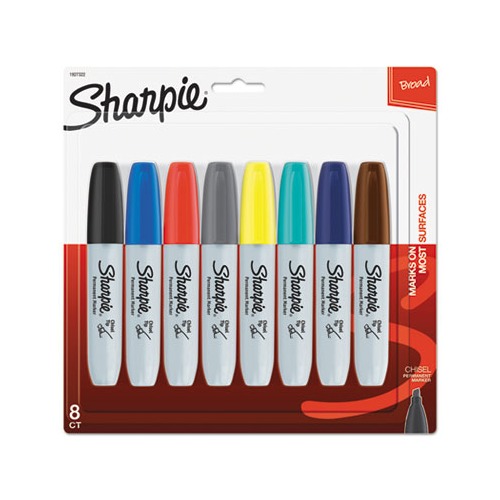Metallic Sharpie Chisel Point Permanent Markers