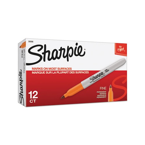 Sharpie Chisel Point Brown Permanent Marker Sold Individually