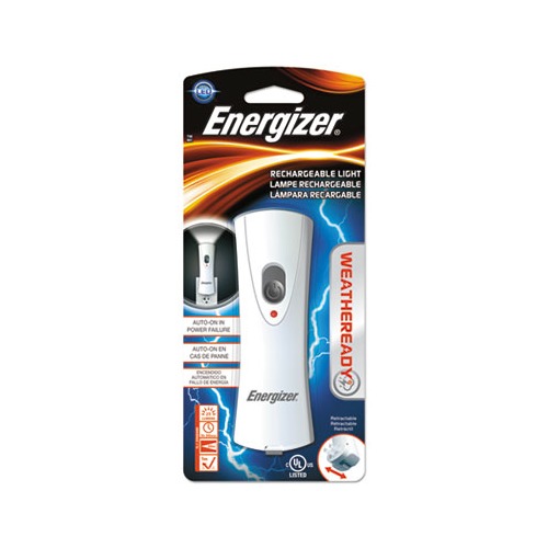 Weather Ready LED Flashlight, 1 NiMH Rechargeable Battery (Included), Silver/Gray Weather Ready LED Flashlight, 1 NiMH Rechargeable Battery (Included), Silver/Gray