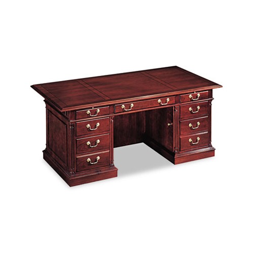 Dmi Furniture Keswick Collection Executive Double Pedestal Desk