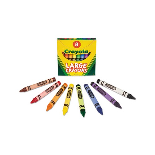 Crayola Triangular Crayons 8 ct