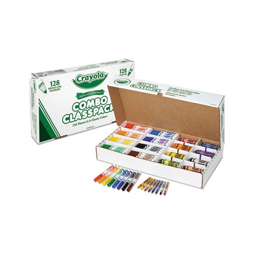 Crayola Colored Pencils, Bulk Classpack, Classroom Supplies, 12 Colors may  vary, 240 Count, Standard