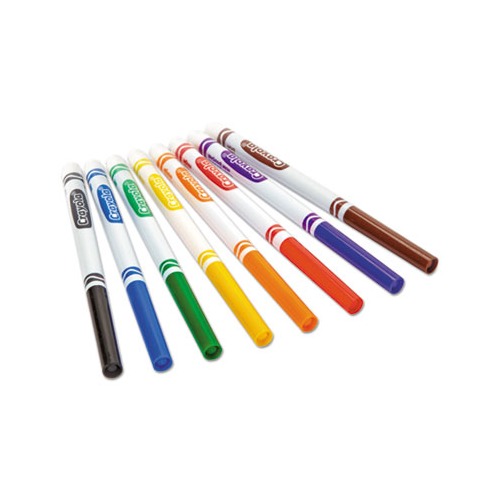 Crayola MARKER SET-CRAYOLA WASHABLE, CONICAL, 10 CLASSIC COLOURS