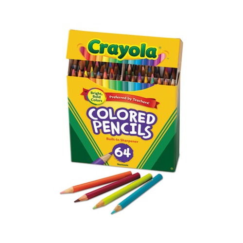 Crayola® Crayons With Bonus Sharpener - Assorted Colors, 120 pk