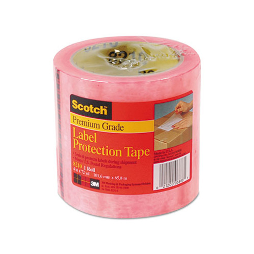 3M 832 ScotchPad Pouch Tape Pad Clear, 6 in x 10 in, 25