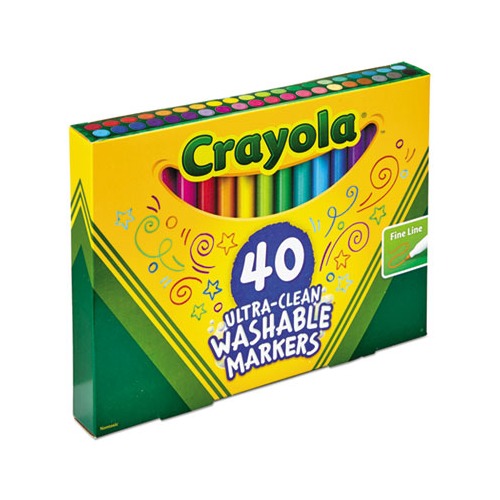 Ultra-Clean Washable Markers by Crayola® CYO587808