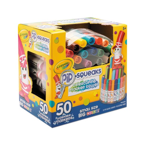 Crayola Washable Pip Squeaks Markers, 8 Count