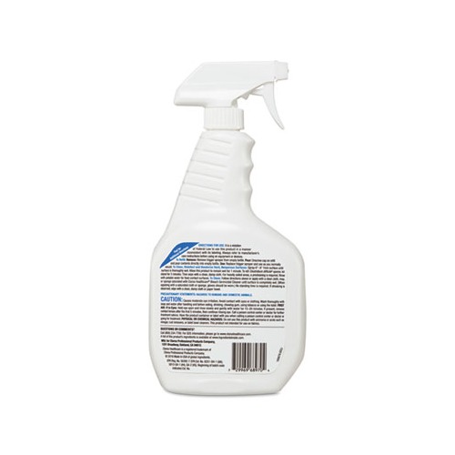 Clorox Clinical Germicidal Cleaner and Bleach Hospital Disinfectant, Health  Care Cleaning Products, Industrial Cleaning, Germicidal Spray, Clorox  Bleach, 32 Fl Ounces (Pack of 2) 