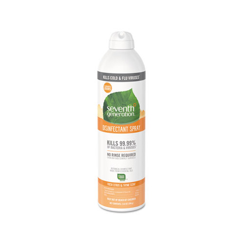 Seventh Generation Disinfectant Aerosol Sprays SEV22980EA