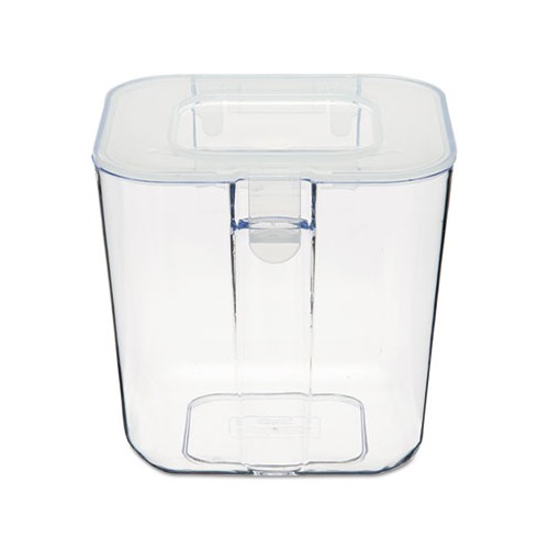 Deflecto Stackable Caddy Organizer Containers Small Clear