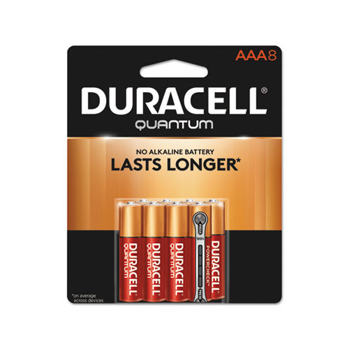 Duracell Quantum Alkaline AAA Batteries DURQU2400B8Z