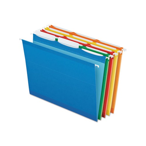 Pendaflex Ready-Tab Colored Reinforced Hanging Folders - PFX42621 ...