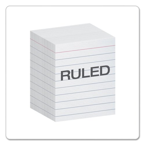 Oxford Ruled Mini Index Cards - PFX10009 - Shoplet.com