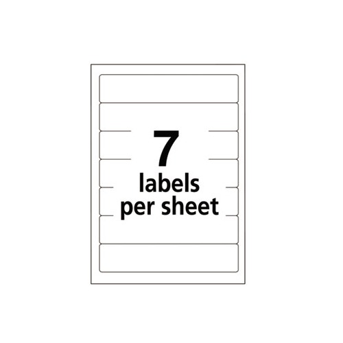 Avery Printable 4 - Permanent File Folder Labels - Ave05209 - Shoplet.com