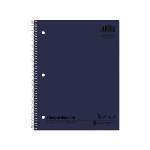 Oxford Earthwise by 100 Recycled Single Subject Notebooks TOP25206