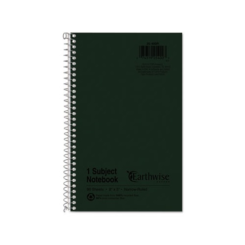 Oxford Earthwise by 100 Recycled OneSubject Notebook TOP25400