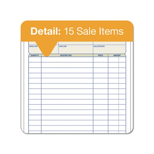 Tops Sales Order Book - TOP46500 - Shoplet.com