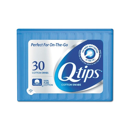Cotton Swabs, 30/Pack, 36 Packs/Carton