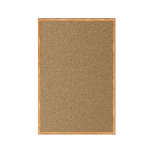 Aazon.co : Universal 43602-UNV 24 in. x 18 in. Cork Board with Oak